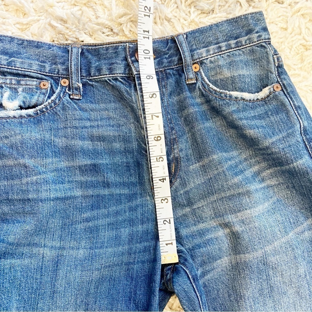 Madewell | The Perfect Summer Jean Distressed Raw Hem Size 26 - Picture 12 of 13